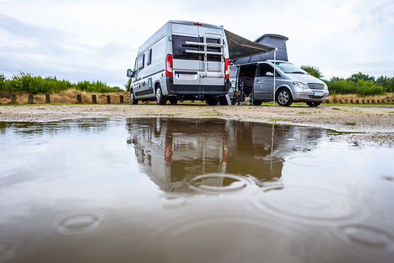 waterproof your caravan from the rain