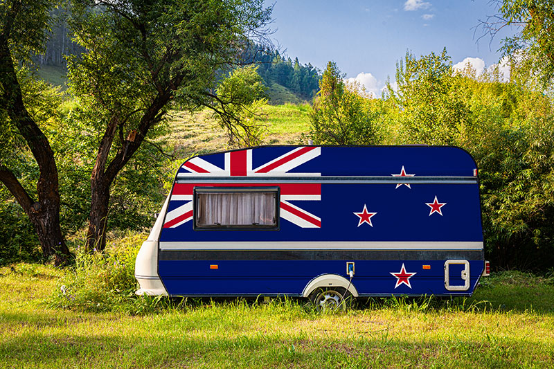 Kiwi caravan