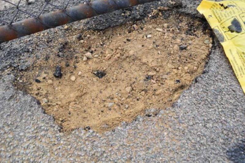 Easy DIY Pothole Repair - Goodbye Bumpy Concrete!